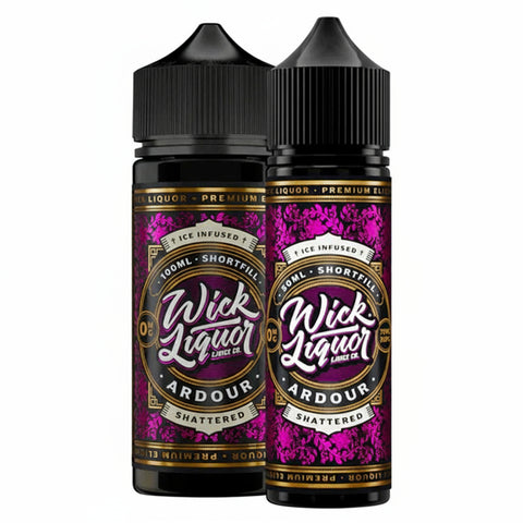 Ardour Shattered By Wick Liquor 0mg Shortfill Wick Liquor