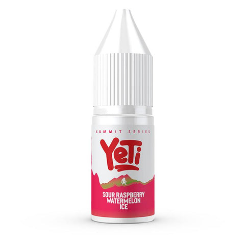 Sour Raspberry Watermelon Ice by Yeti Summit 10ml Nic Salt Evolution Vaping Retail