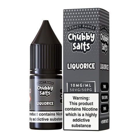 Liquorice By Chubby Salts 10ml Chubby Eliquids