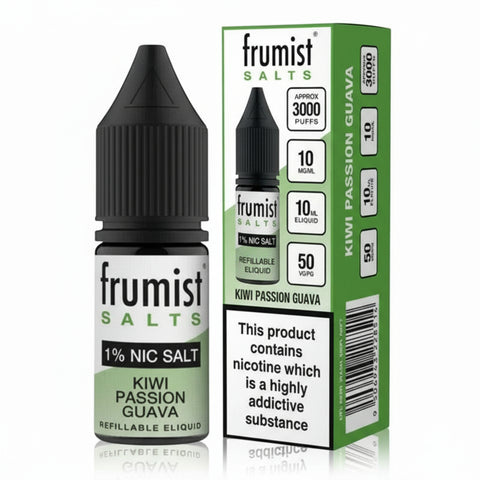 Kiwi Passion Guava By Frumist Salts 10ml 10mg (out of date) Out of Date