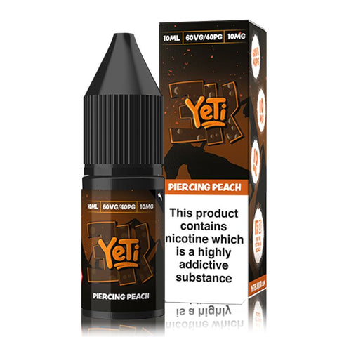 3k Piercing Peach By Yeti 3k Bar Salts 10ml Yeti