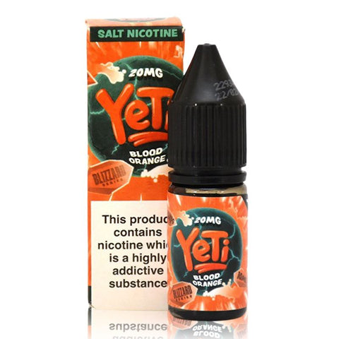 Blizzard Blood Orange By Yeti Salt 10ml Yeti