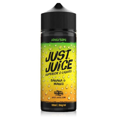 Banana Mango By Just Juice Iconic Range 100ml Shortfill Just Juice