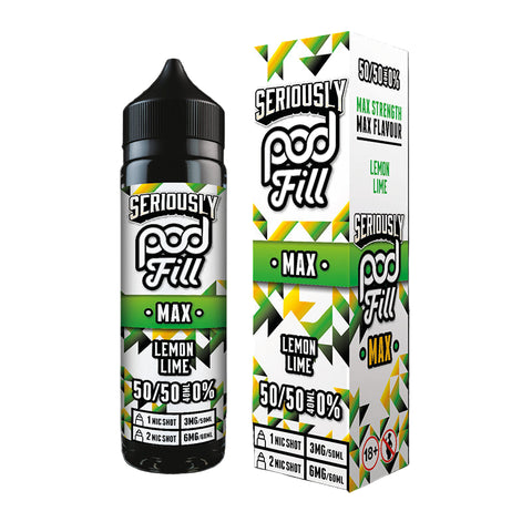 Lemon Lime By Seriously Podfill Max 40ml Shortfill Seriously Doozy