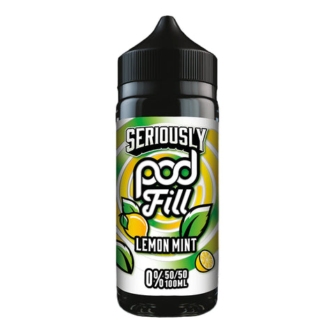Lemon Mint By Seriously Pod Fill 100ml Shortfill Seriously Doozy