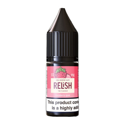 Raspberry Gum By Relish 10ml Nicotine Salt Relish