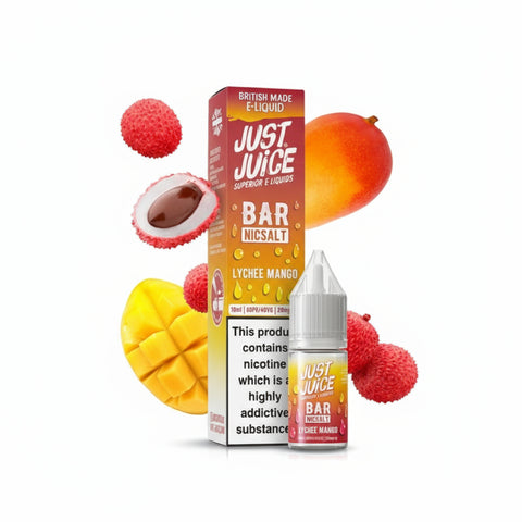 Lychee Mango By Just Juice Bar Nic Salt 10ml Just Juice