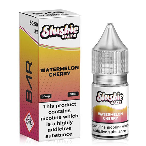 Watermelon Cherry Bar By Slushie Salt 10ml Slushie