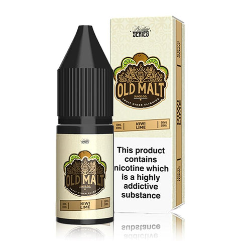 Kiwi and Lime 10ml Nic Salt By Old Malt Old Malt