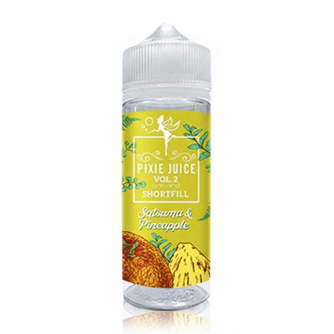Satsuma and Pineapple Shortfill By Pixie Juice Vol 2 100ml Pixie Juice Volume 2
