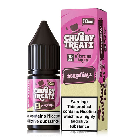 Screwball 10ml Salt by Chubby Treatz Chubby Eliquids