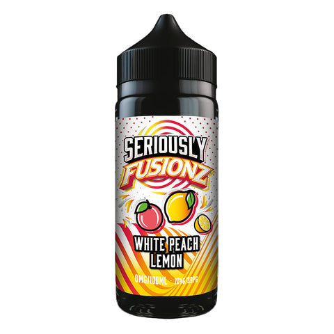 White Peach Lemon 100ml Shortfill By Seriously Fusionz Seriously Doozy