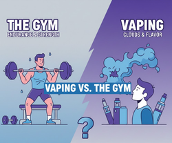 Vaping vs Smoking: Does vaping affect your gym performance? Evolution Vaping