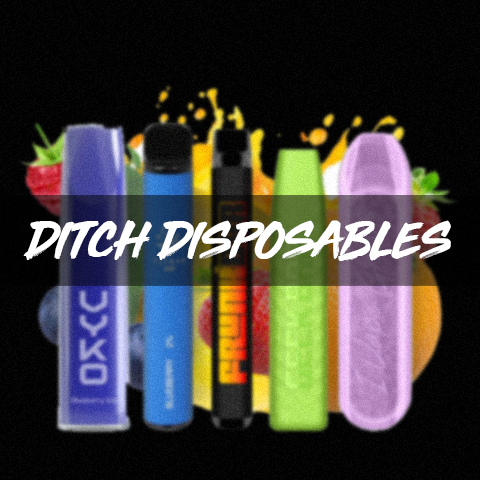Why you should ditch disposable vapes. - Evolution Vaping Why you should ditch disposable vapes. - Evolution Vaping