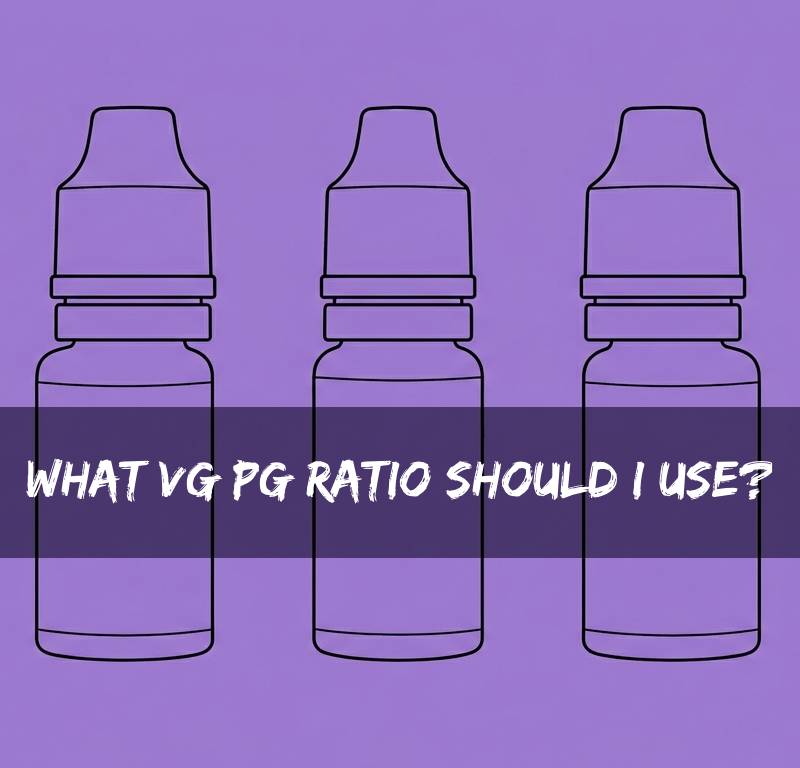 a blog heade rimage for an aryticle about which vg/pg ratio  should I use in my vape