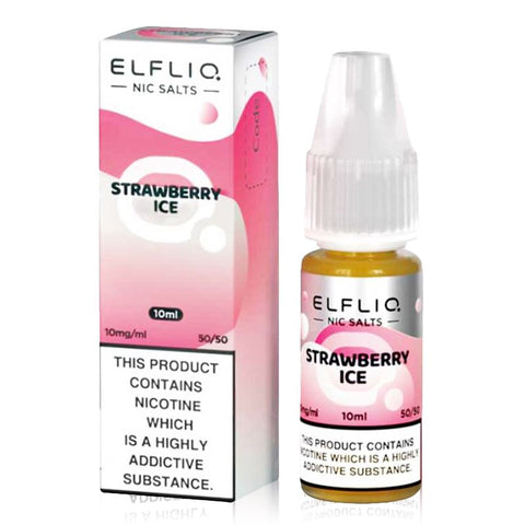 Strawberry ICE By Elfliq 10ml Salts Elfliq