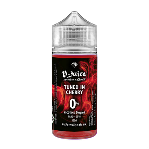 Tuned in Cherry By Vjuice 100ml Shortfill