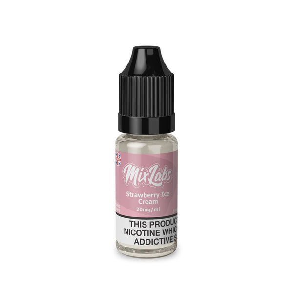 Strawberry Ice Cream 10ml By Mix Labs Nic Salt