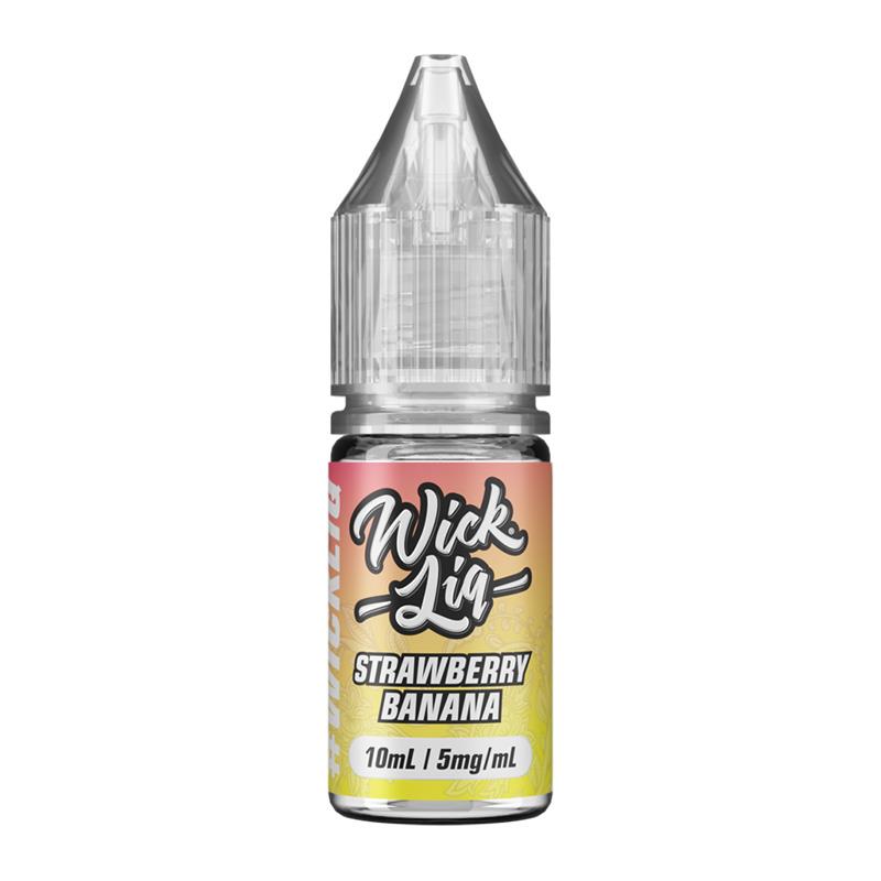 Strawberry Banana By Wick Liq 10ml Nic Salt Wick Liquor