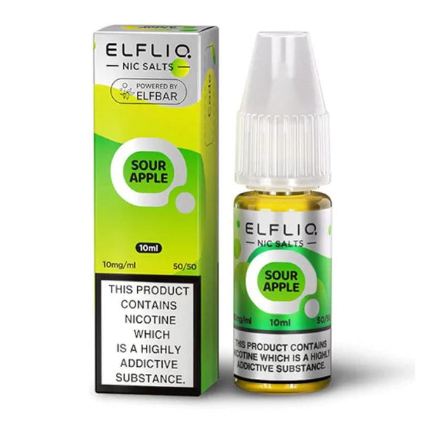 Sour Apple By Elfliq 10ml Salts