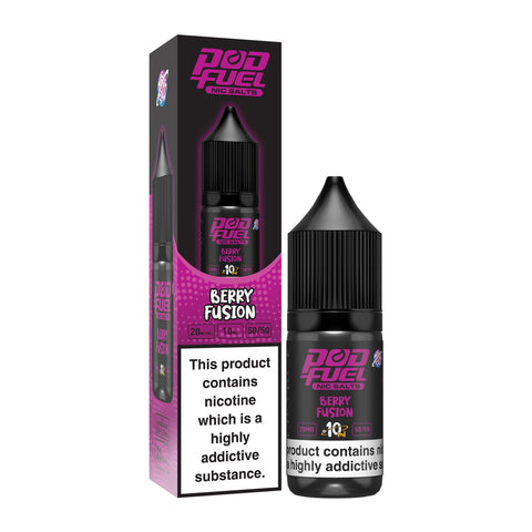 Berry Fusion 10ml Nic Salts By Pod Fuel (Out Of Date) Pod Fuel