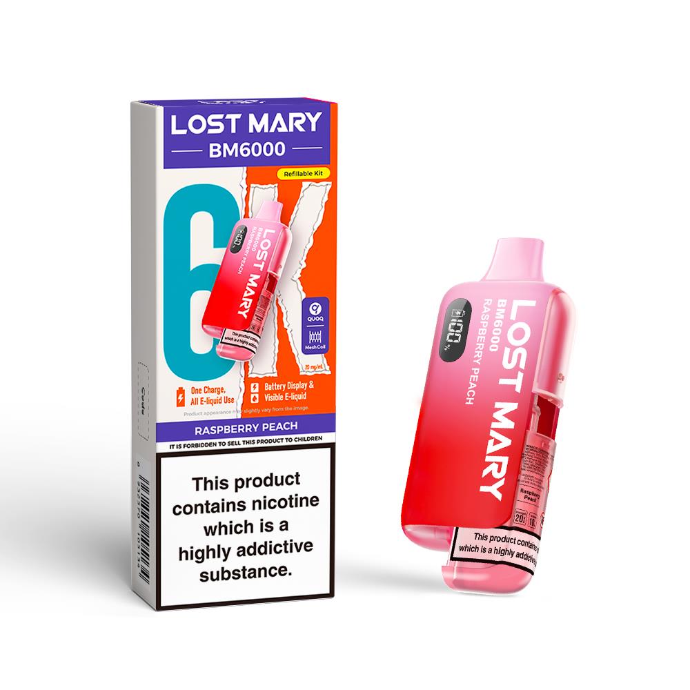 BM6000 V2 Prefilled Pod Kit By Lost Mary
