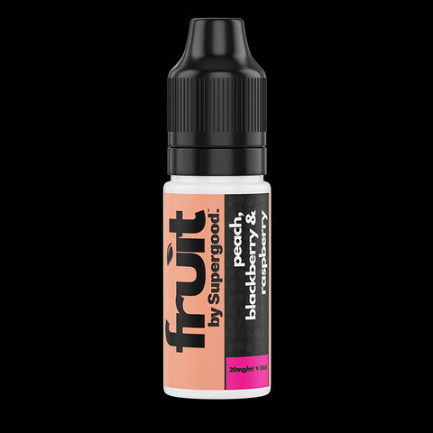 Peach Blackberry Raspberry By Supergood Fruits 10ml Nic Salt Supergood