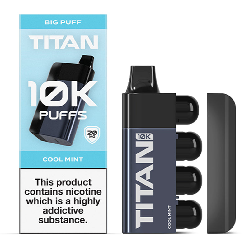 10K Rechargeable Disposable Vape Kit By Titan