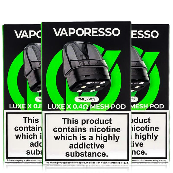 Luxe X Replacement 2ml Pods 2 Pack By Vaporesso