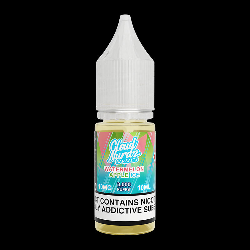 Iced Watermelon Apple By Cloud Nurdz Bar Salts 10ml