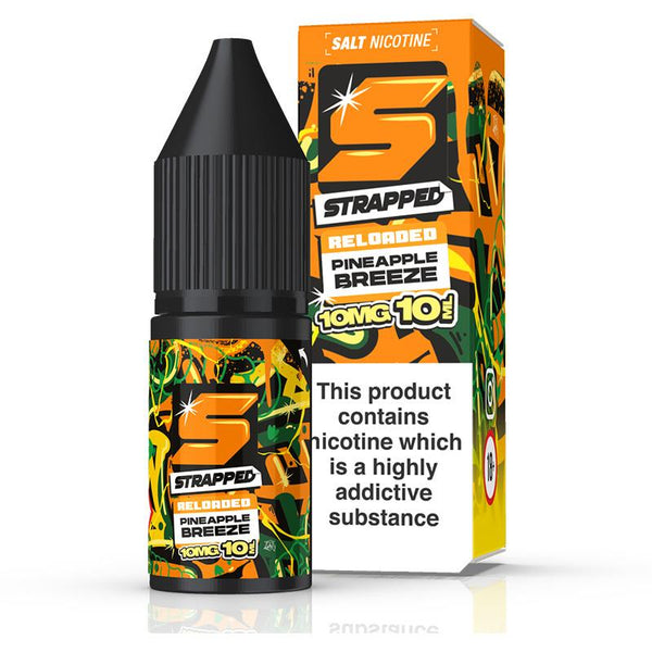 Pineapple Breeze  By Strapped Reloaded Salts 10ml