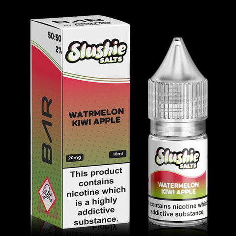 Watermelon Kiwi Apple Bar By Slushie Salt 10ml 10mg (out of date) Out of Date