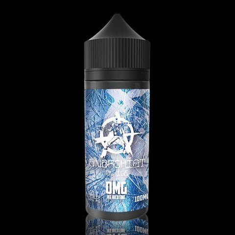 Blue On Ice By Anarchist 100ml Shortfill (out of date) Out of Date