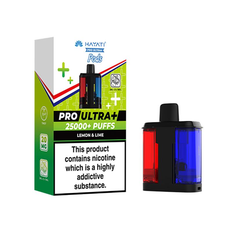 Hayati Pro Ultra Plus 25000 Prefilled Replacement Pods Hayati