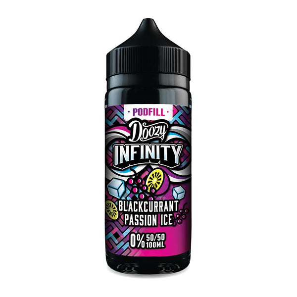Blackcurrant Passion By Doozy Infinity Podfill 100ml Shortfill 50/50