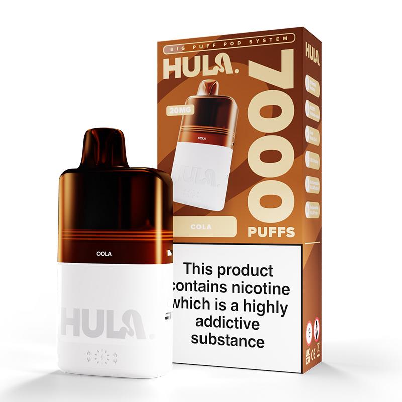 Hula 7000 Puff Pre Filled Pod Kit