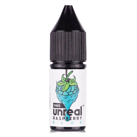 Blue By Unreal Raspberry 10ml Nic Salt 20mg (Out Of Date) Unreal Raspberry