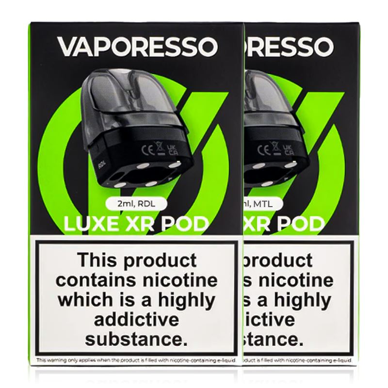 Luxe XR 2ml Pods By Vaporesso 2 Pack