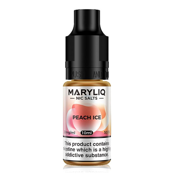 Peach Ice By Maryliq Nic salt 10ml