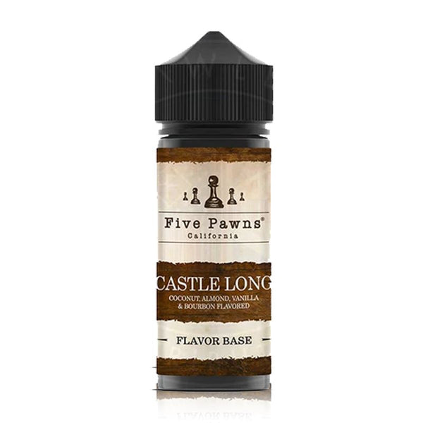 Castle Long By Five Pawns 100ml Shortfill