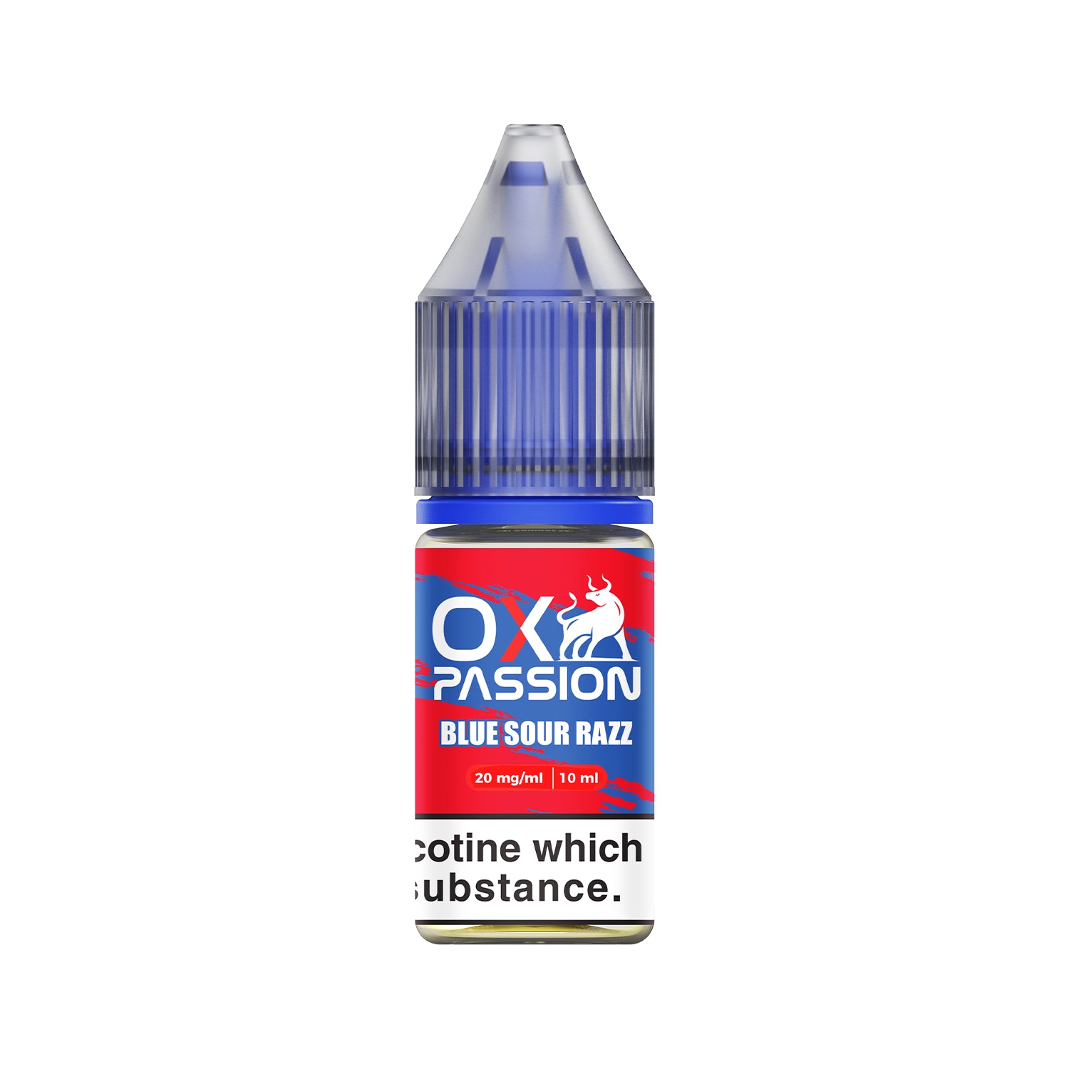 Blue Sour Razz 10ml Nic Salt By Ox Passion