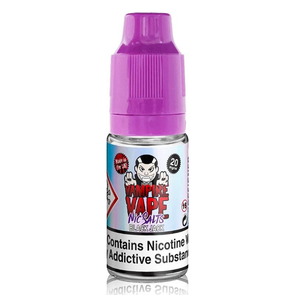 Black Jack Salt By Vampire Vape 10ml