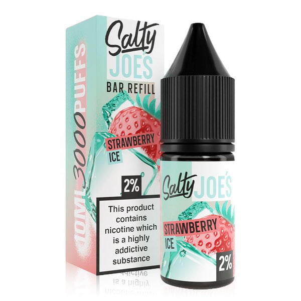 Strawberry Ice By Salty Joes Bar Refill 10ml Nic salt (OOD)
