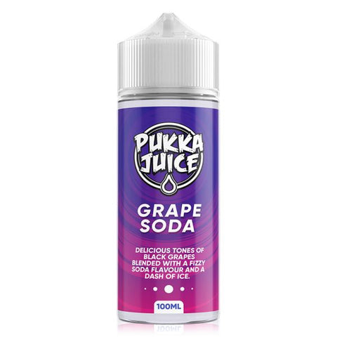 Grape Soda Shortfill By Pukka Juice 100ml Pukka Juice