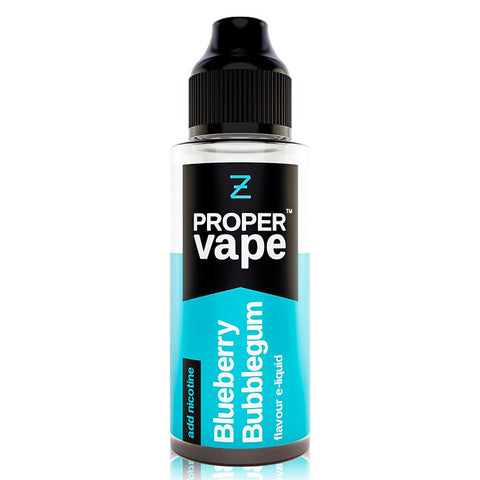 Blueberry Bubblegum by Proper Vape 100ml Shortfill Zeus Juice