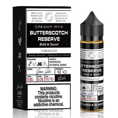 Ry4 Butterscotch Reserve By Glas Basix 50ml Shortfill Glas