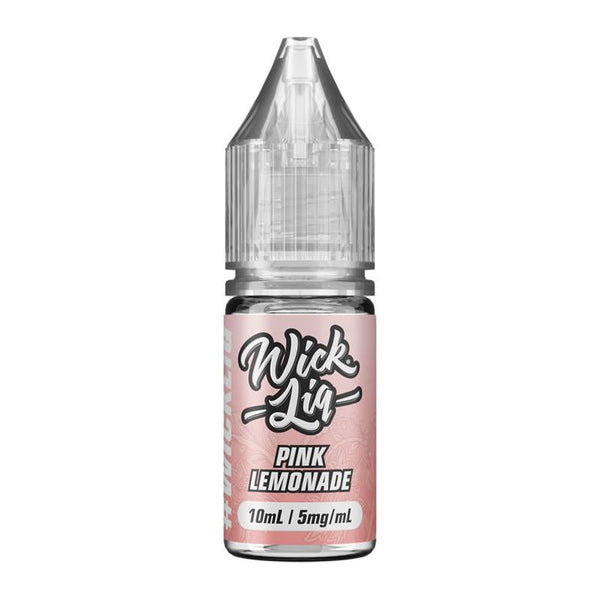 Pink Lemonade By Wick Liq 10ml Nic Salt Wick Liquor