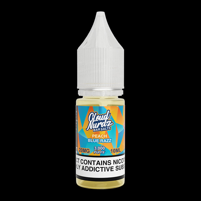 Peach Blue Razz By Cloud Nurdz Bar Salts 10ml