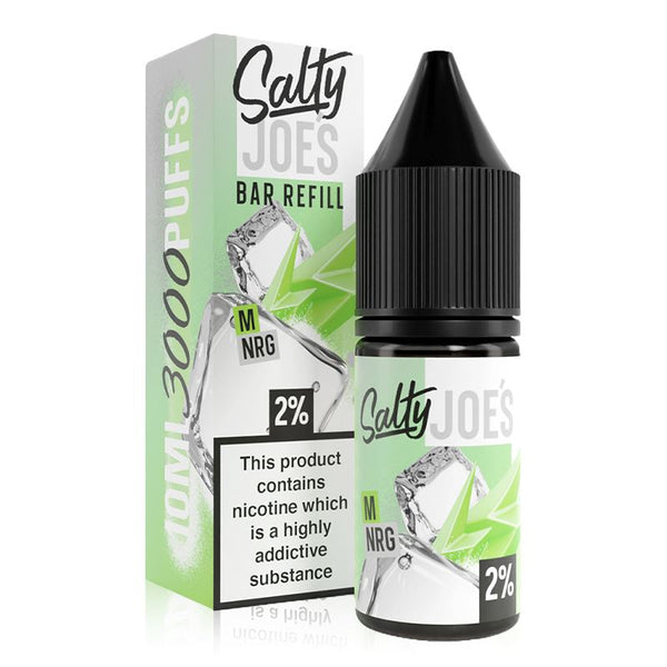 M NRG By Salty Joes Bar Refill 10ml Nic salt