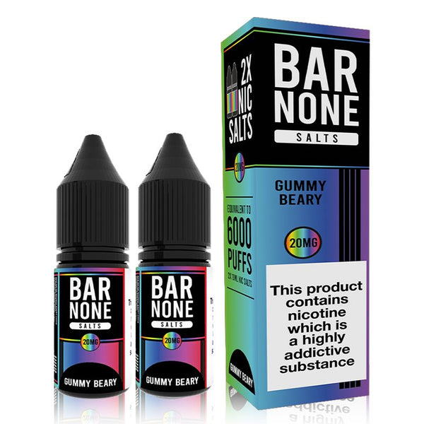 Gummy Bear By Bar None 10ml Nic Salts Twin Pack